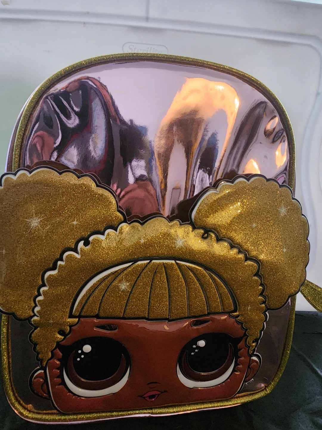L.O.L. Surprise! Pink Metallic Mini Backpack