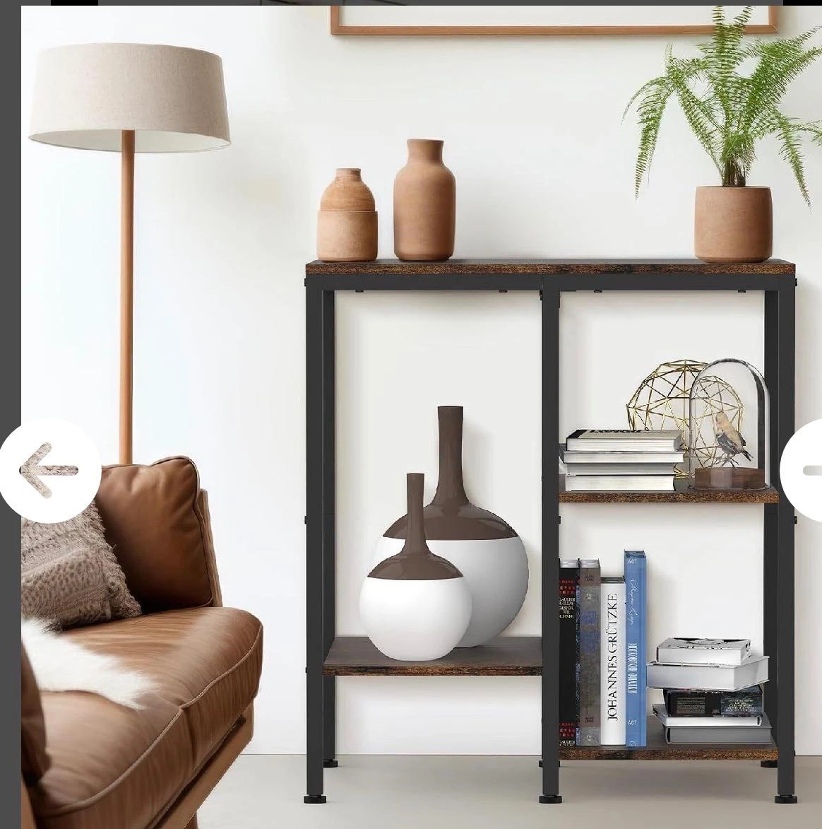 Rustic Kitchen Storage Shelf 4-Tier - photo 2