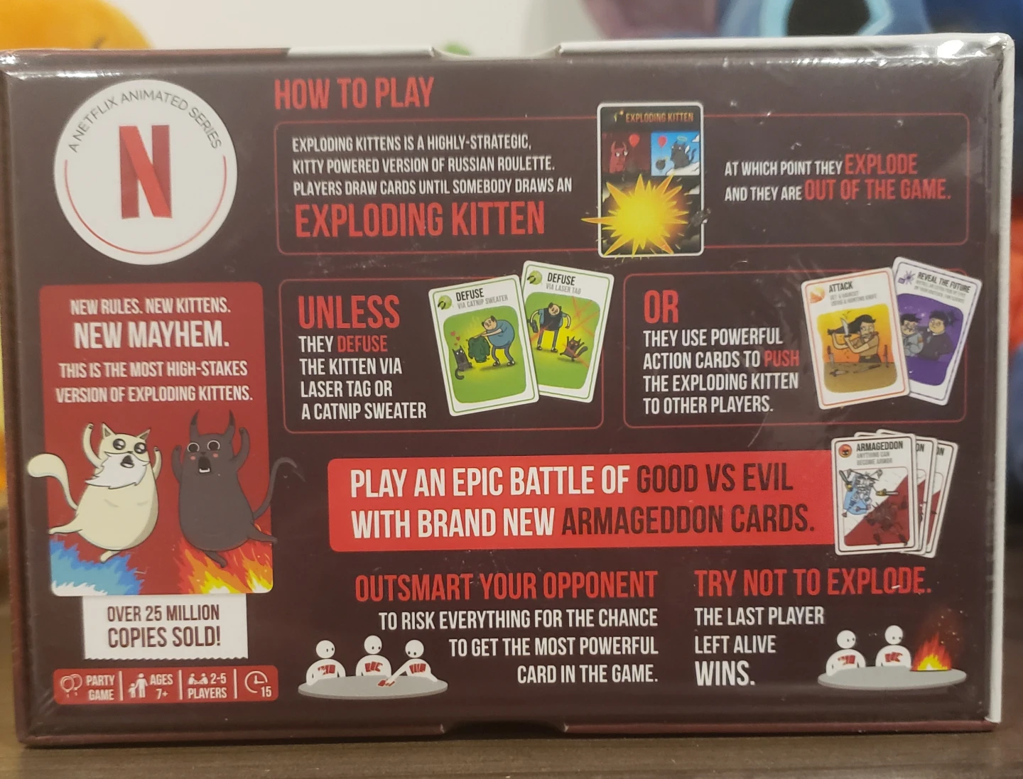 Exploding Kittens: Good Vs Evil Card Game - photo 2