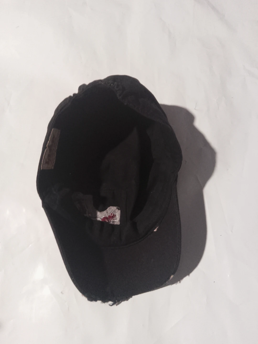 Legacy Black Military Cap with Cross Detail - photo 4