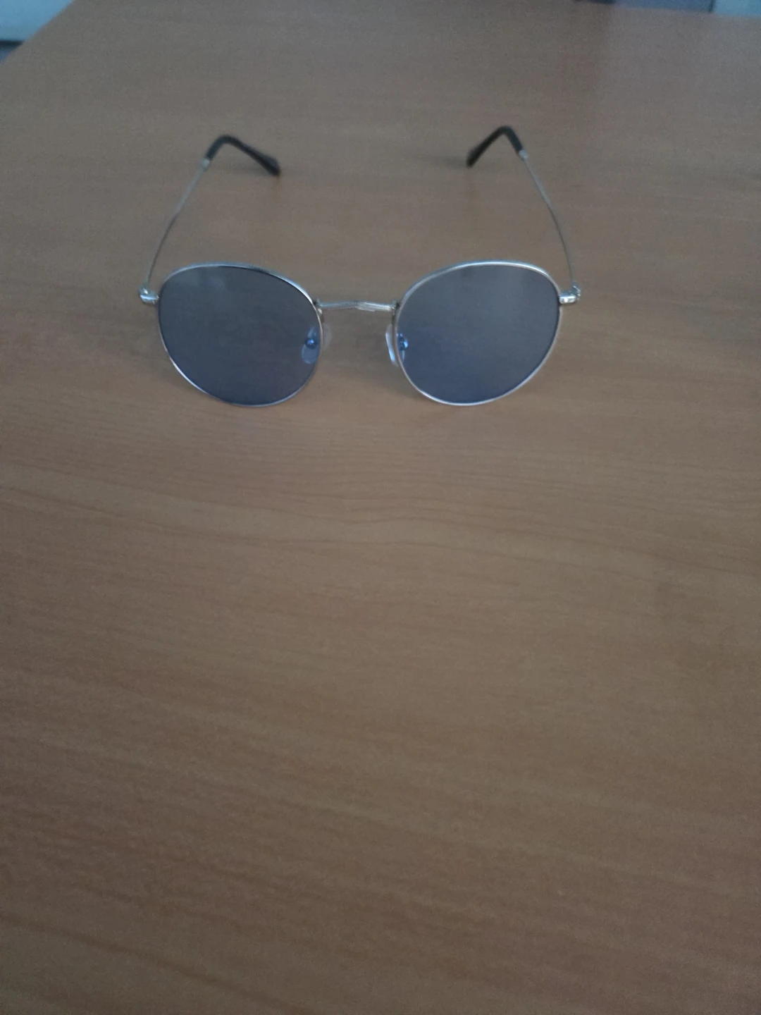 Silver Rimmed Round Sunglasses - photo 2
