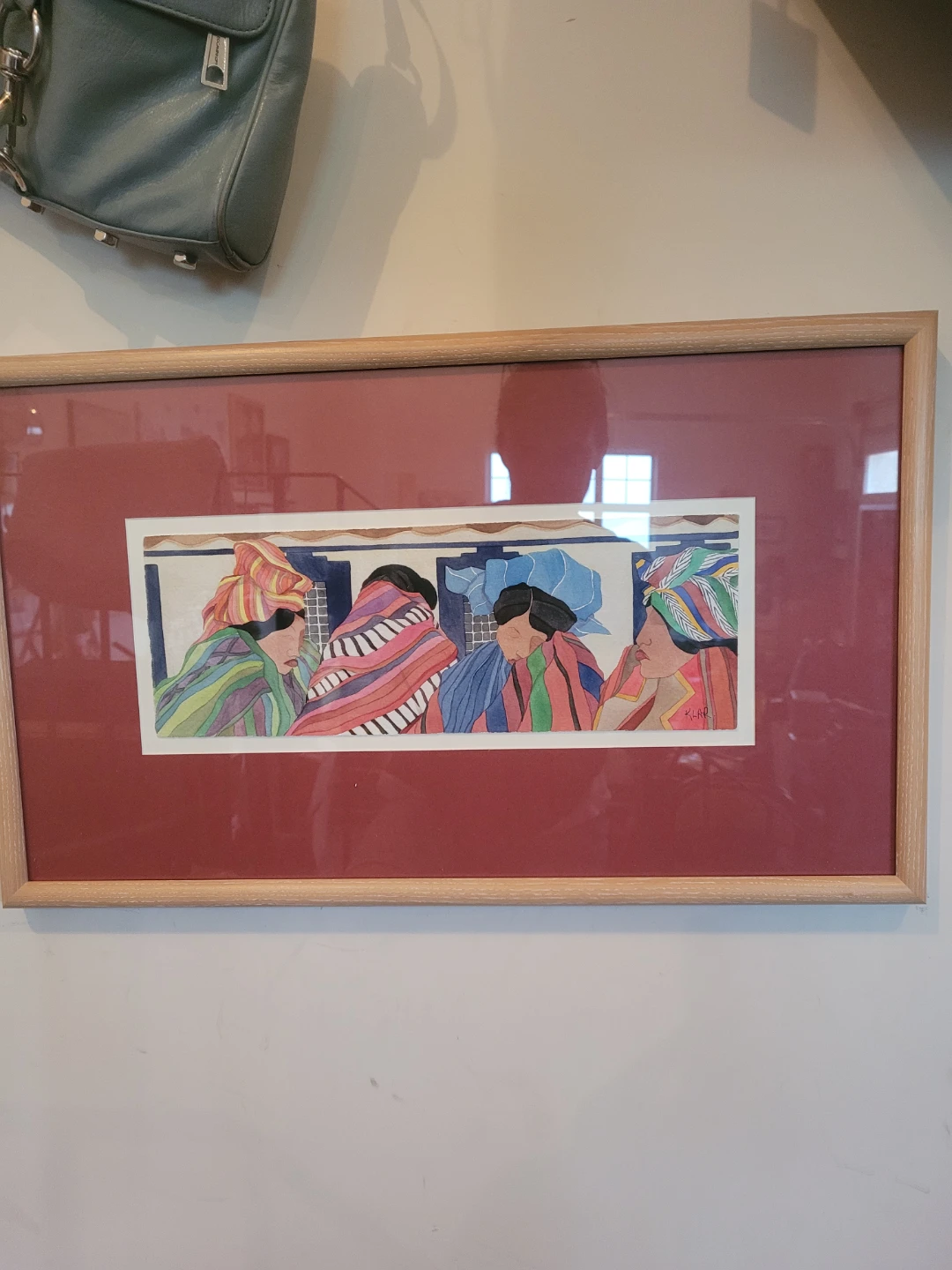 Framed KLAR original  - "Las Casas"