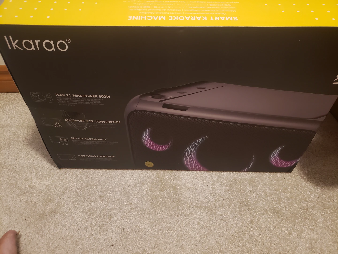 Ikarao Smart Karaoke Machine