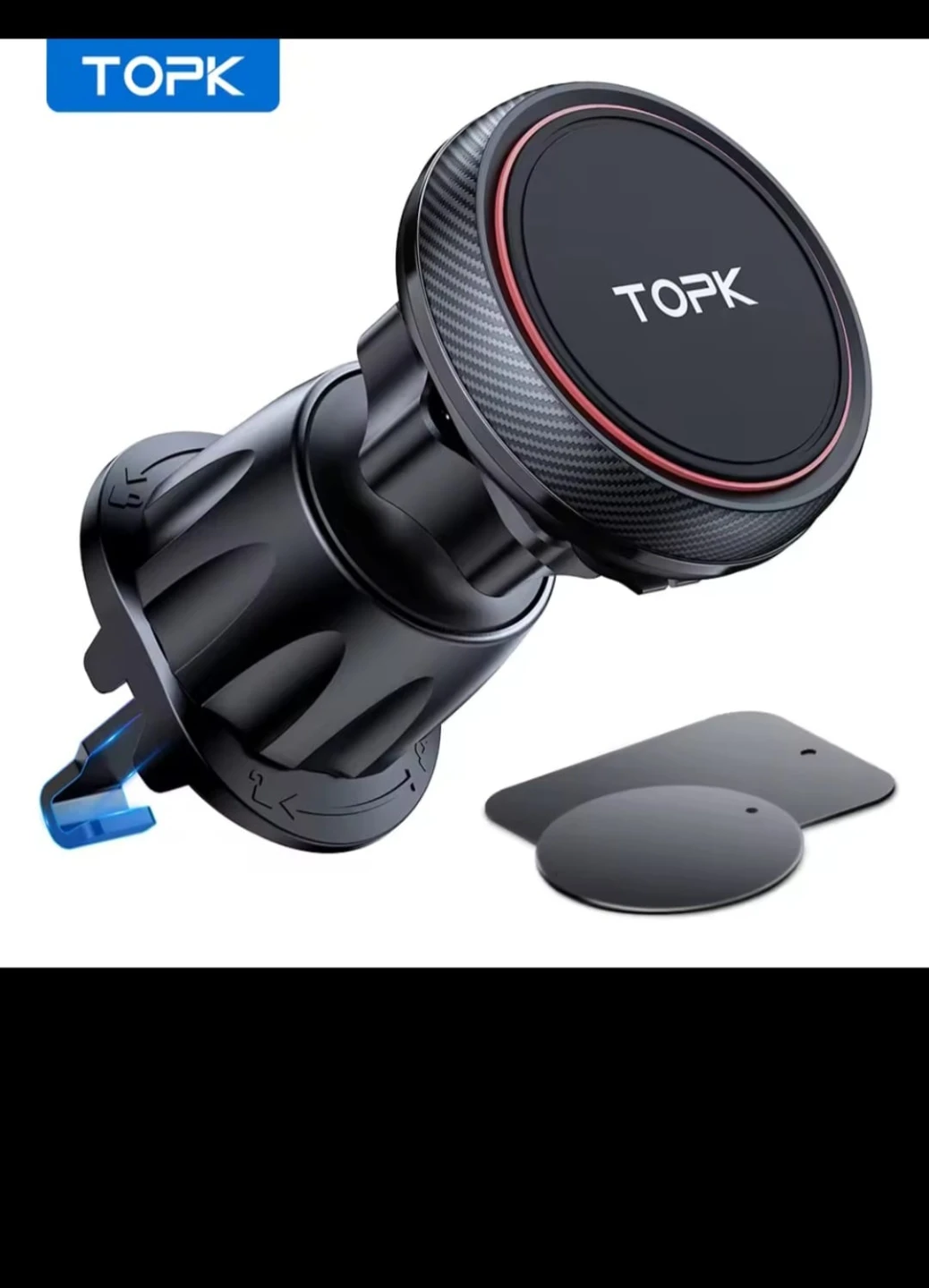 TOPK Magnetic Car Vent Phone Mount