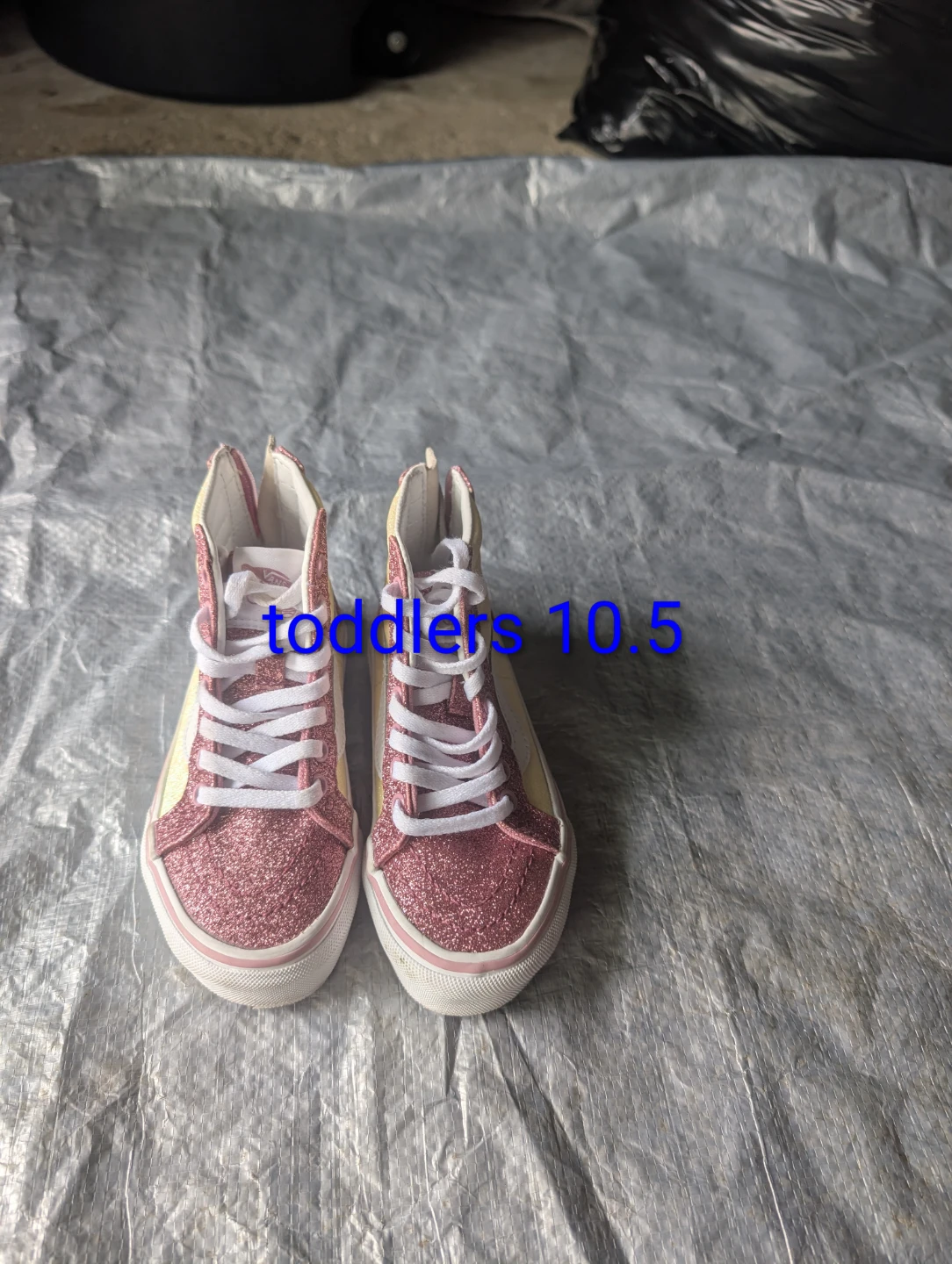 Vans Toddler Glitter High-Top Shoes 10.5