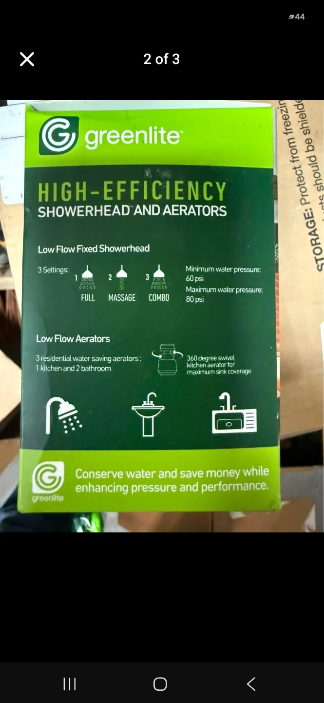 Greenlite Water Saving Kit - photo 2