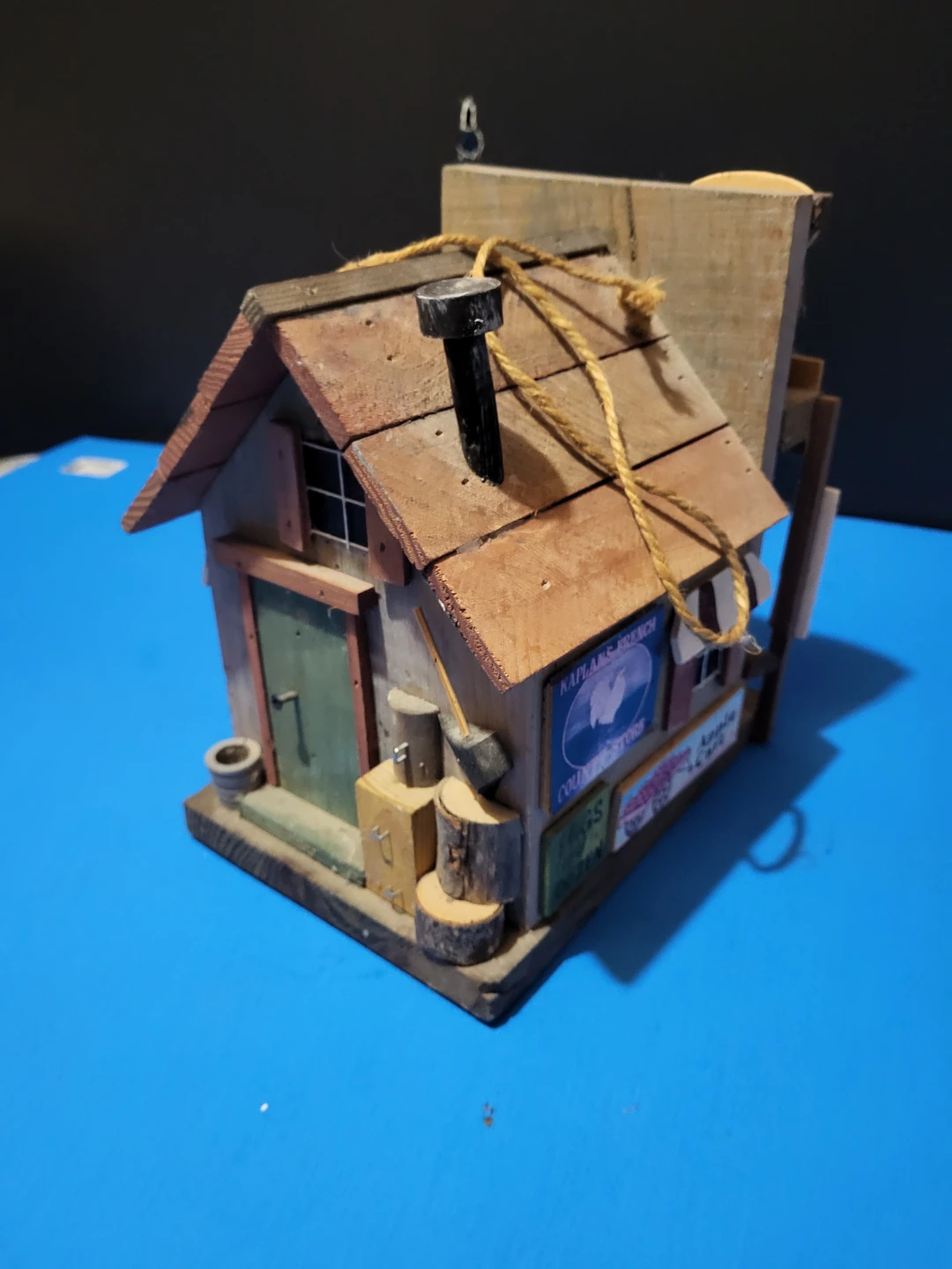 Rustic General Store Decorative Birdhouse - photo 2