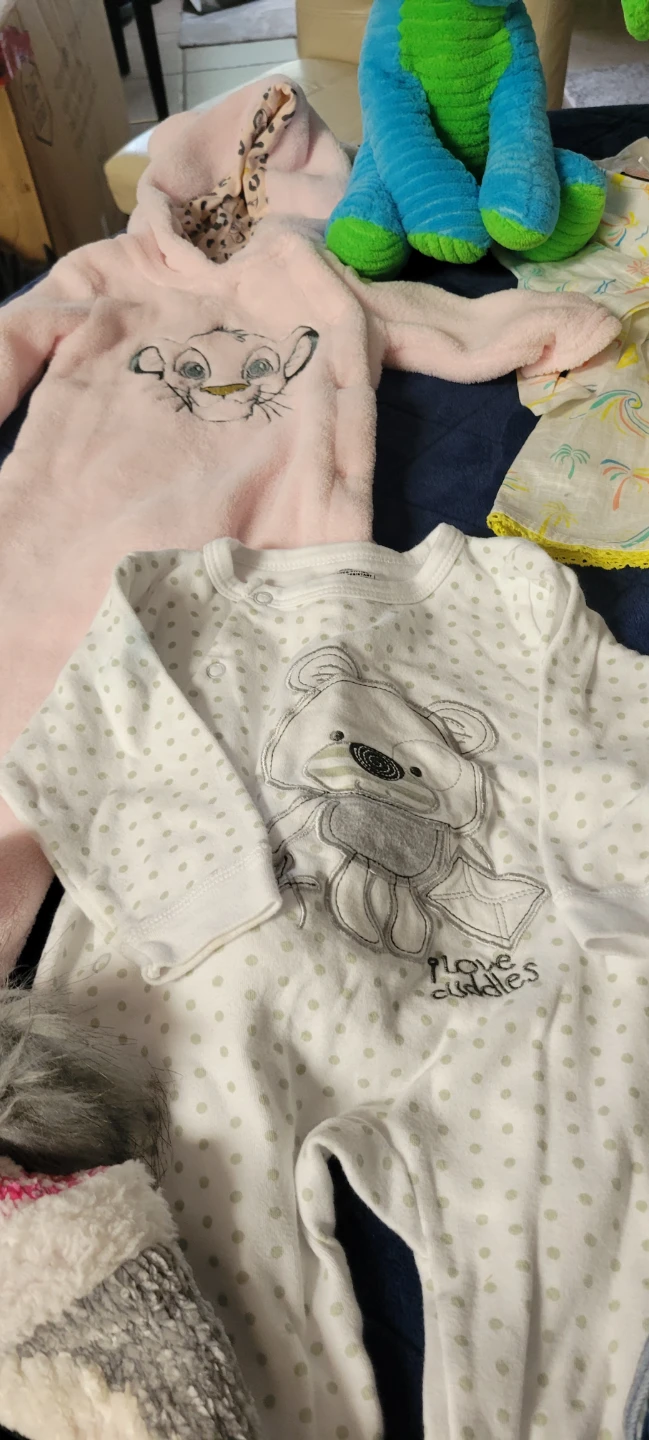 Toddler Girl Clothing and Plush Toy Bundle - photo 2