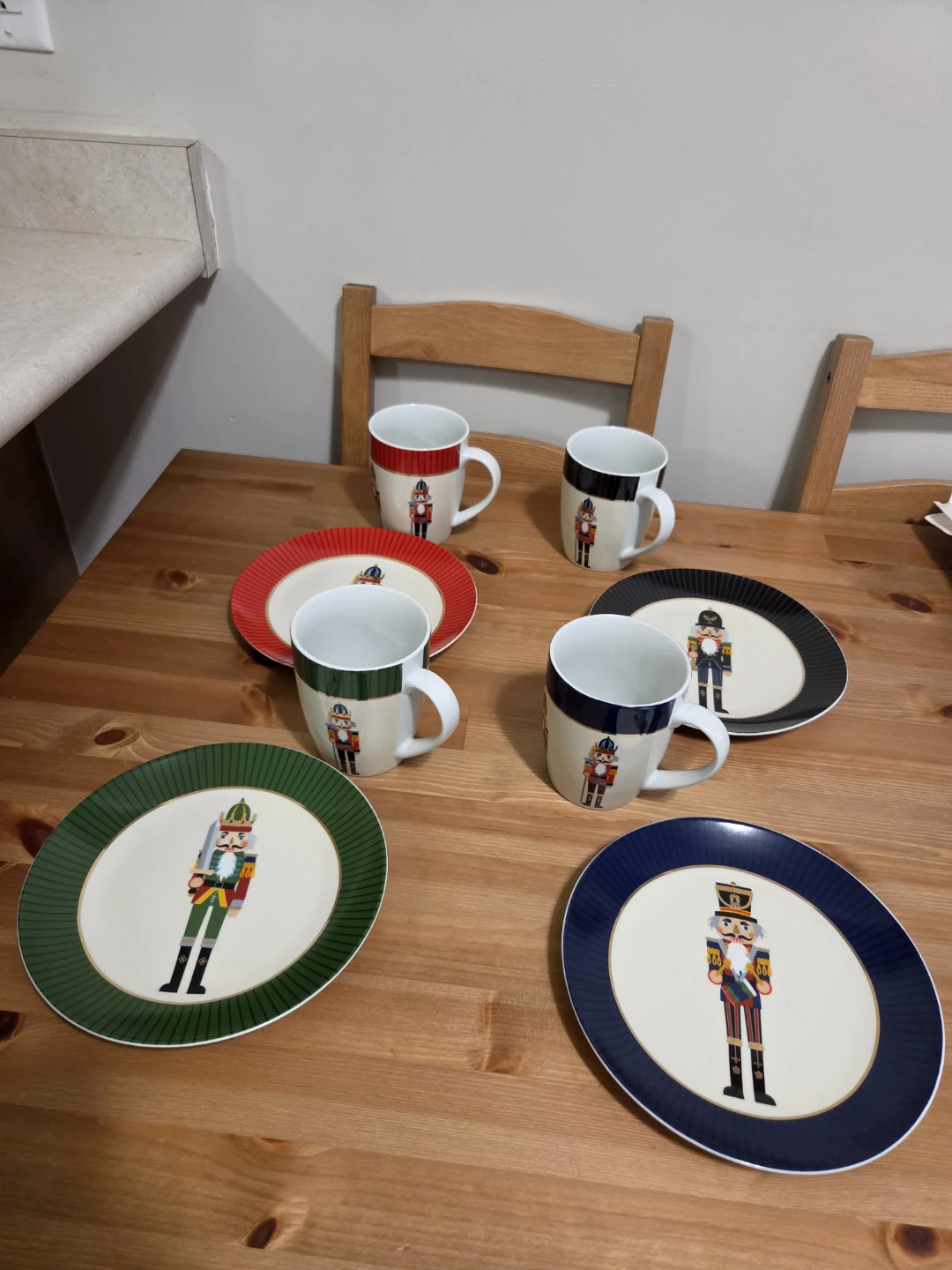 Nutcracker Mug and Plate Set