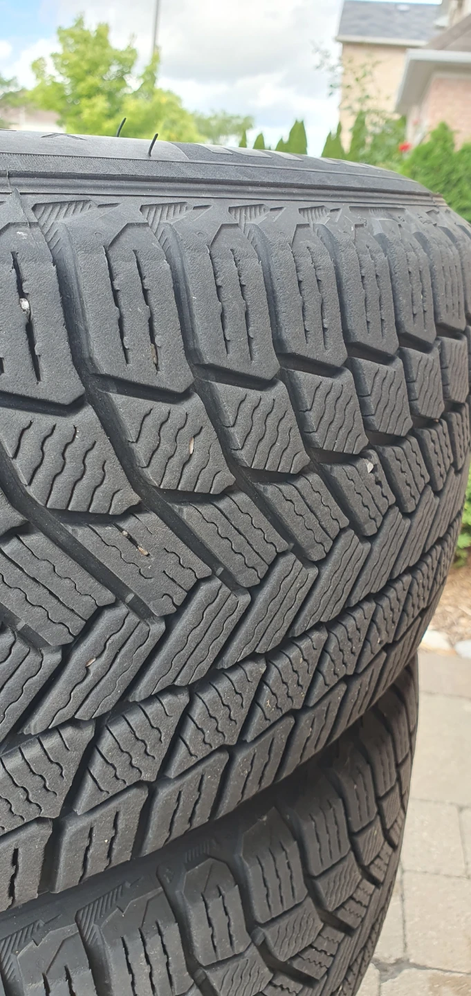 Michelin X-Ice Snow Winter Tires & Black Wheels Set - 245/60R18 - photo 5