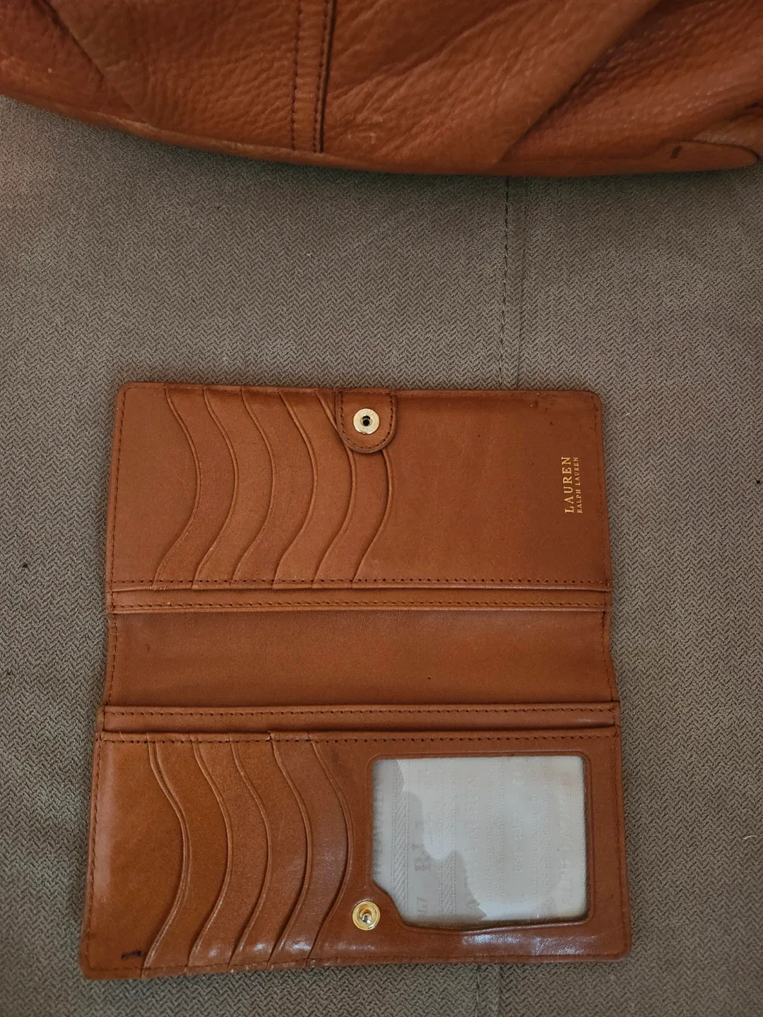 Lauren Ralph Lauren Leather Handbag and Wallet - photo 4