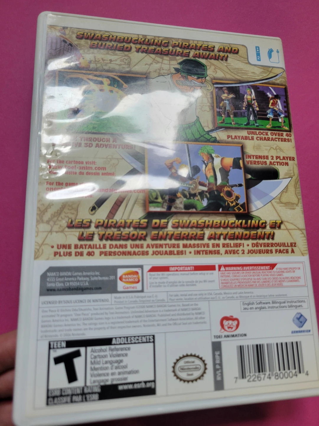 One Piece: Unlimited Adventure for Nintendo Wii - photo 3