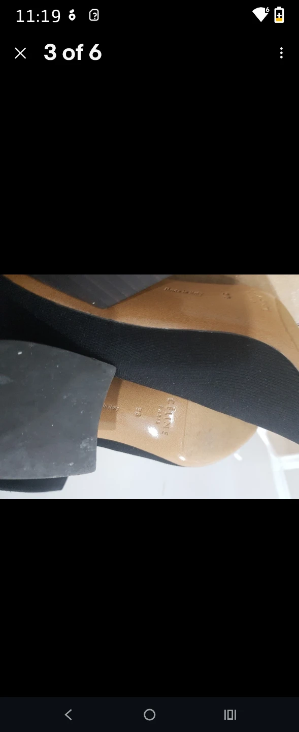 Celine black knit sock boots - photo 3