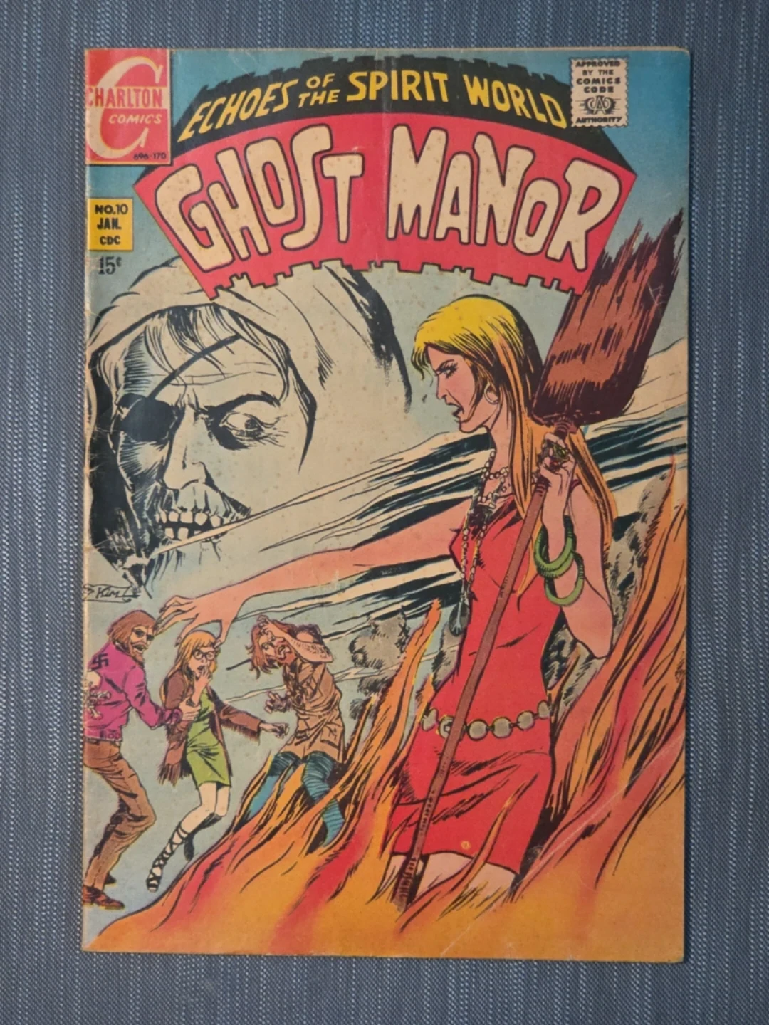Ghost Manor No. 10 Charlton Comics