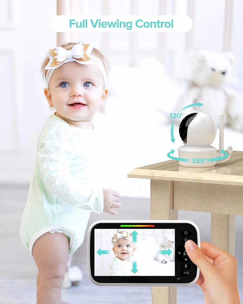 5 Inch Video Baby Monitor - photo 2