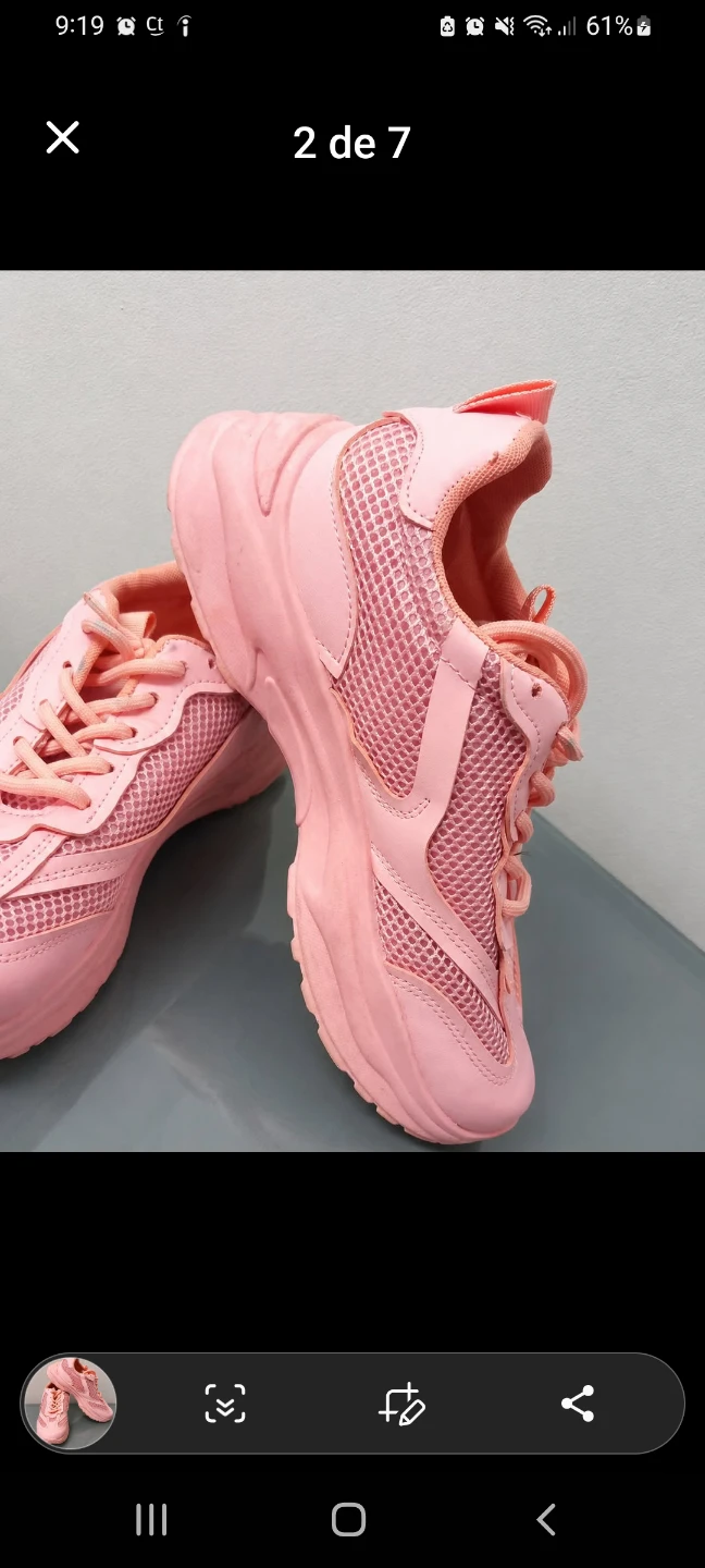 Light Pink Mesh Sneakers - photo 2