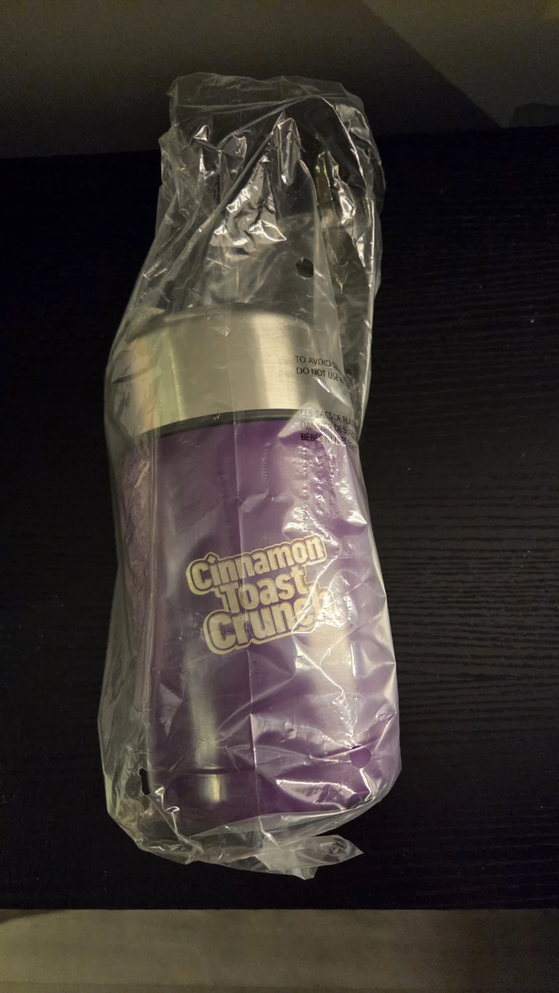 Cinnamon Toast Crunch Purple Thermal Food Jar - photo 3