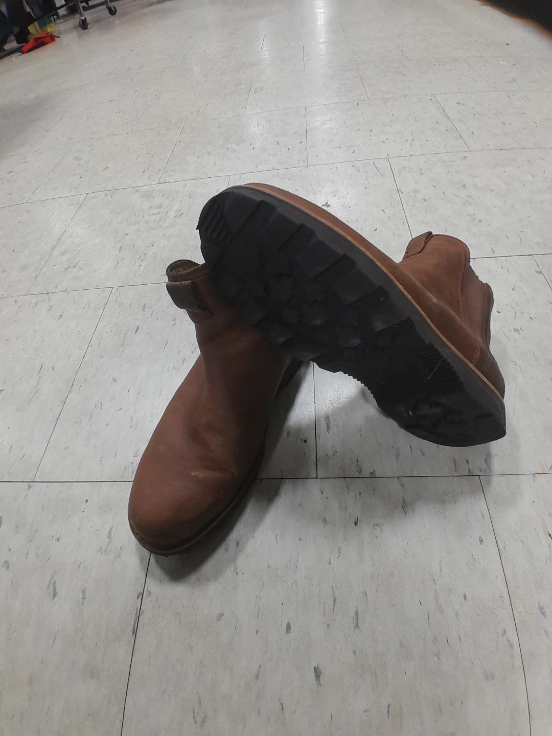 Brown Leather Original Roots Canada  Boots Men's Size 12 - photo 2
