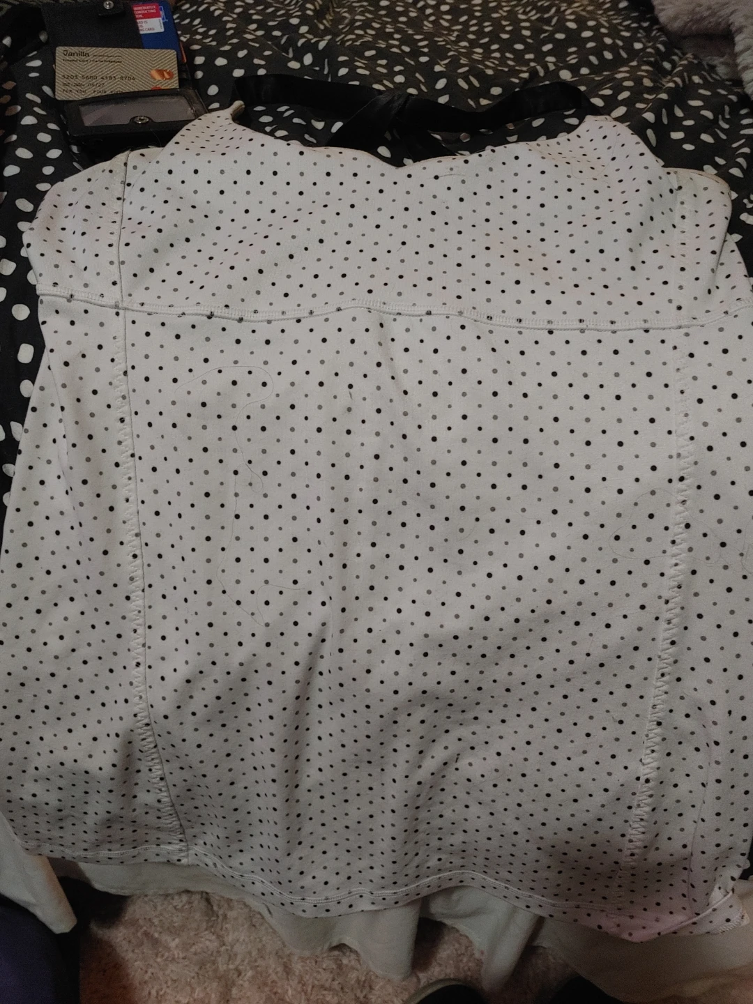 Lululemon polka dot tank top