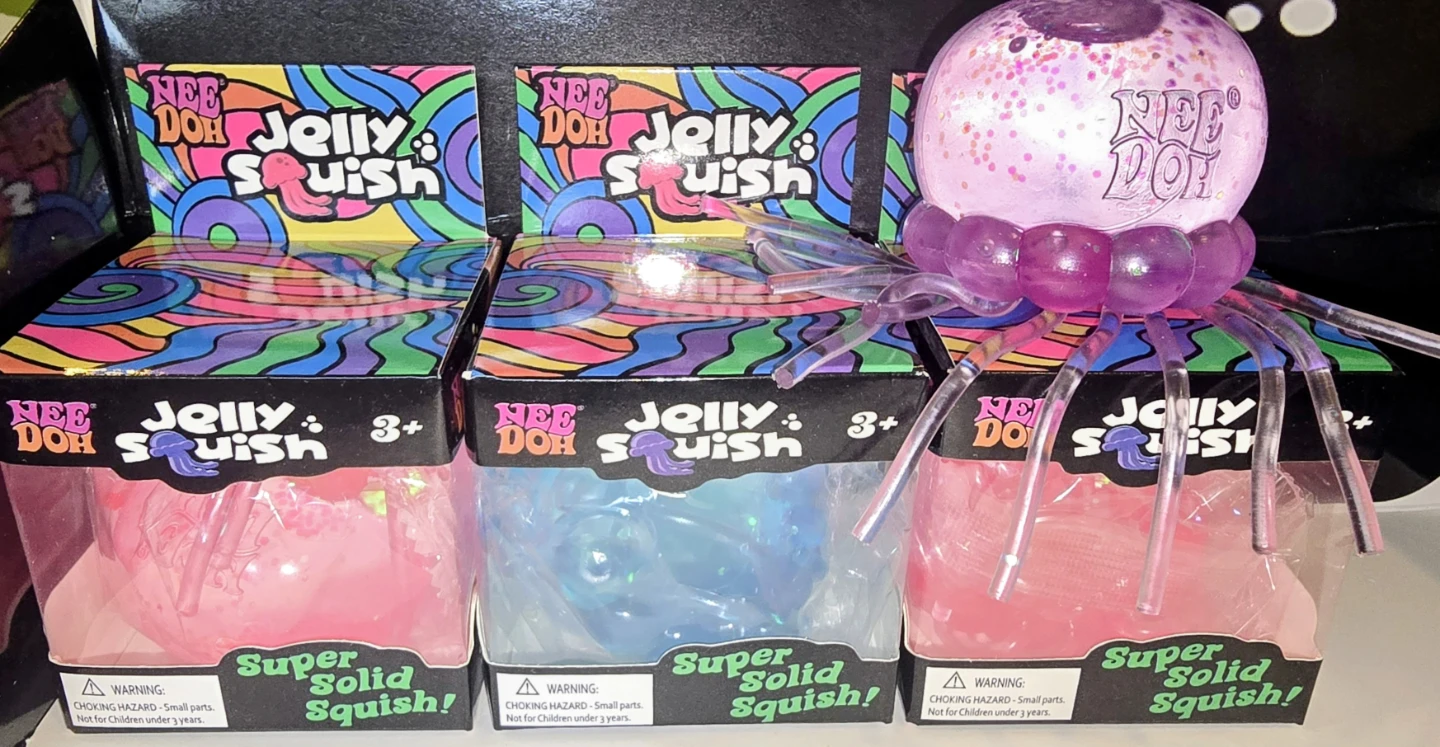NeeDoh Jelly Squish Jellyfish Toy - photo 3