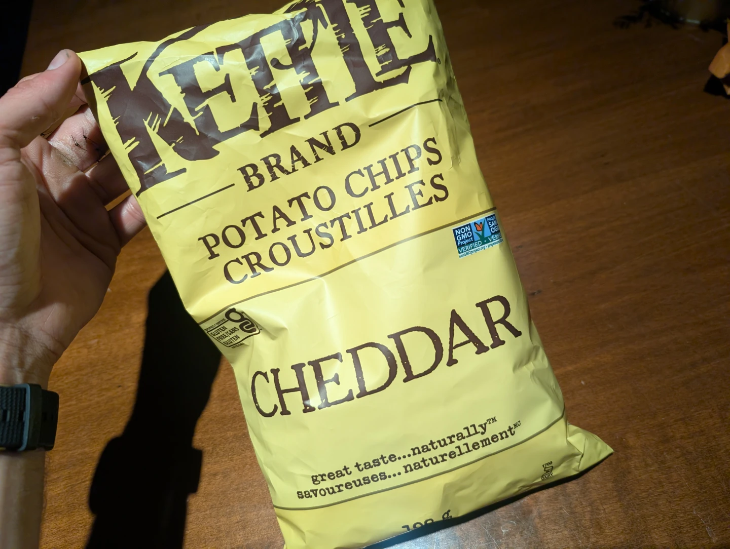 Kettle Brand Cheddar Potato Chips