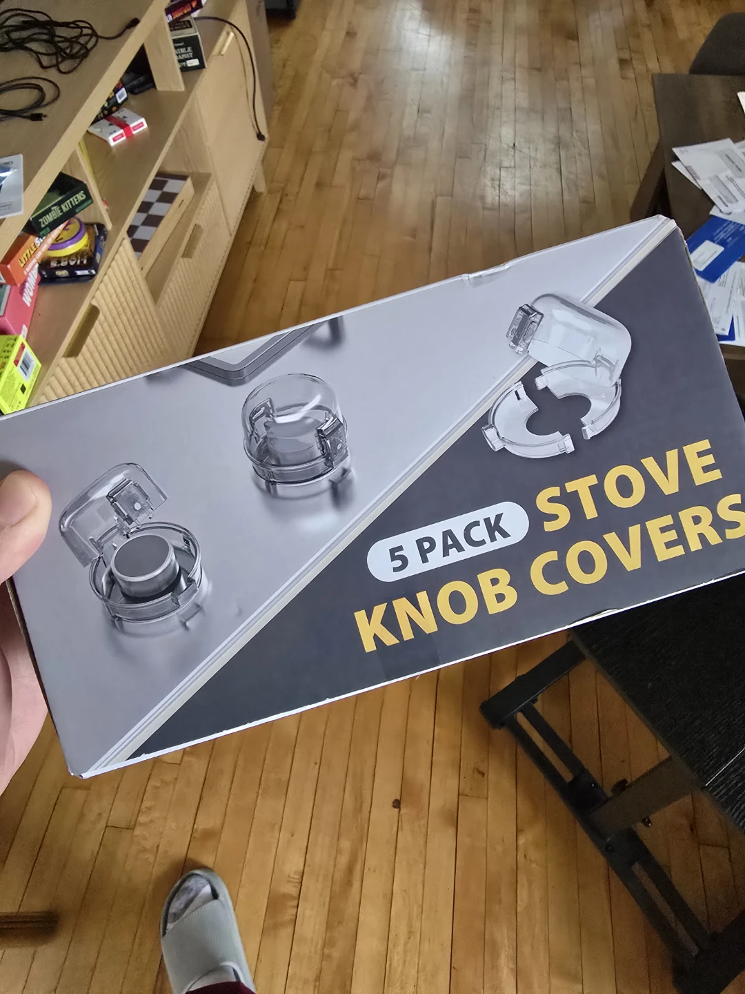 🏈5 Pack Stove Knob Covers - photo 2