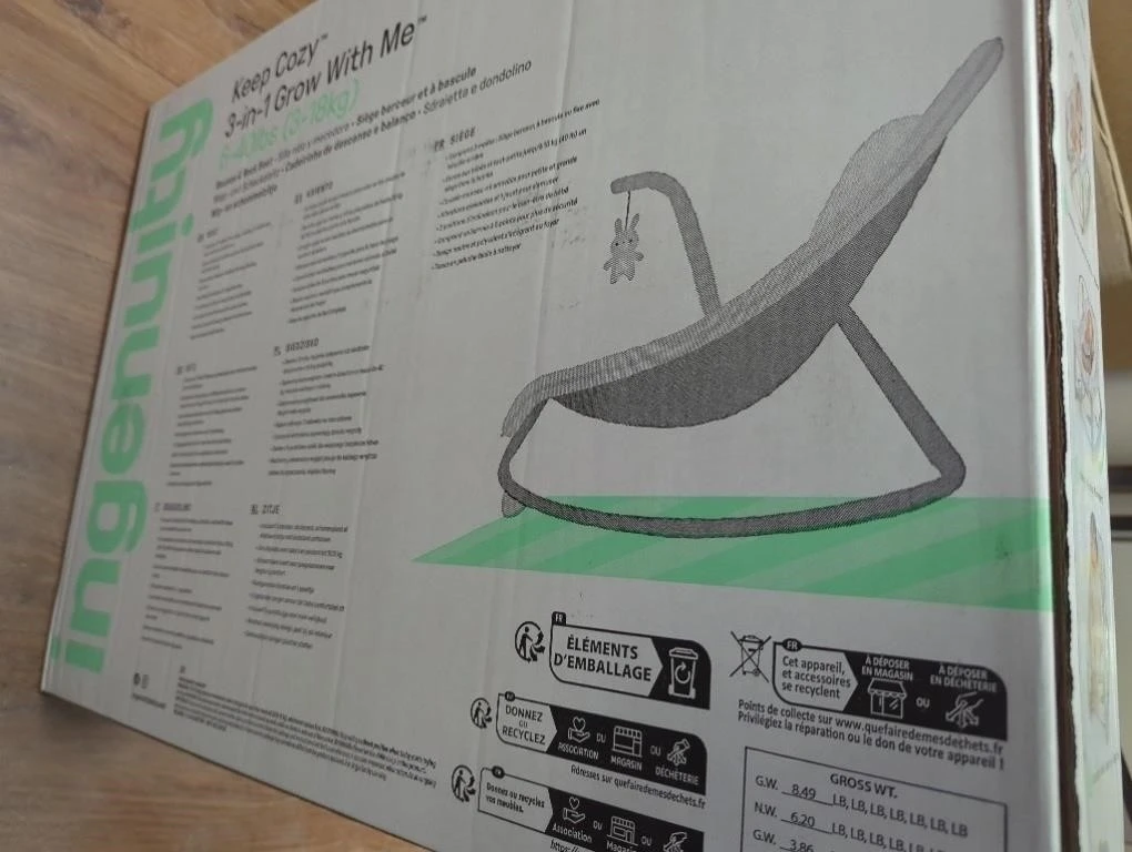 Sealed Ingenuity Keep Cozy 3-in-1 Grow With Me Seat - photo 3