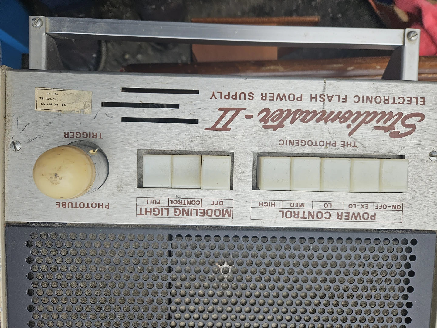 Photogenic Studiomaster II Flash Power Supply - photo 5
