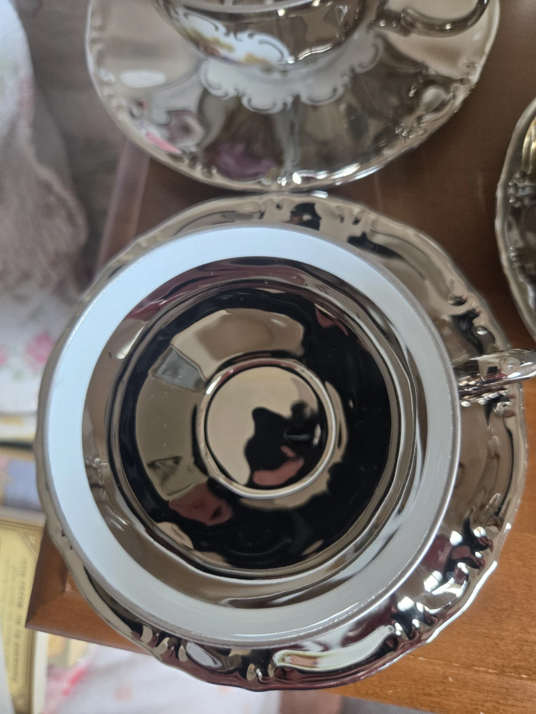 Vintage L. Parbus Rococo Style Tea Set - photo 5