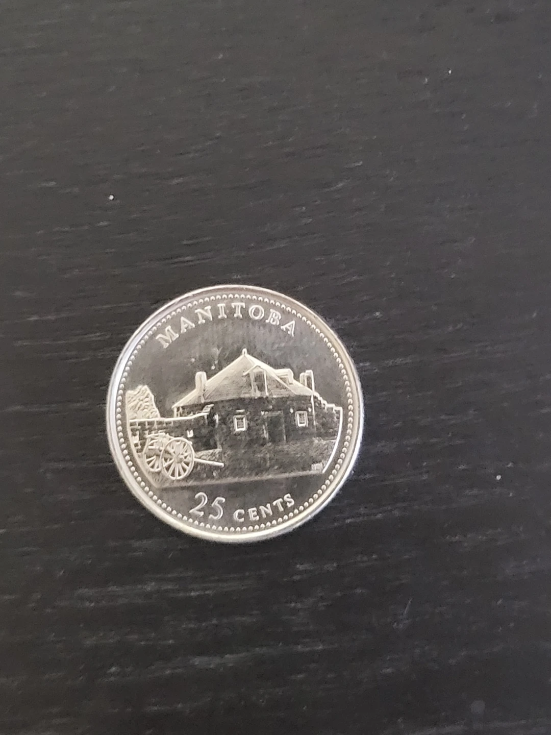 1867-1992 Canada 25 Cent Coin - Manitoba