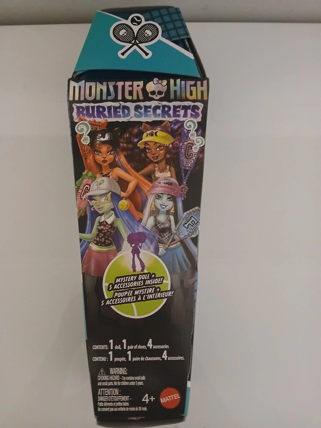 Monster High Buried Secrets Tennis Clawdeen Wolf - Open Box New