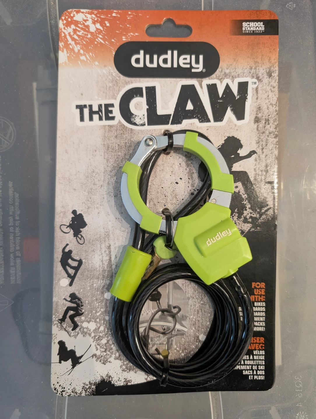 Dudley The Claw Bike and Multi-Purpose Lock
