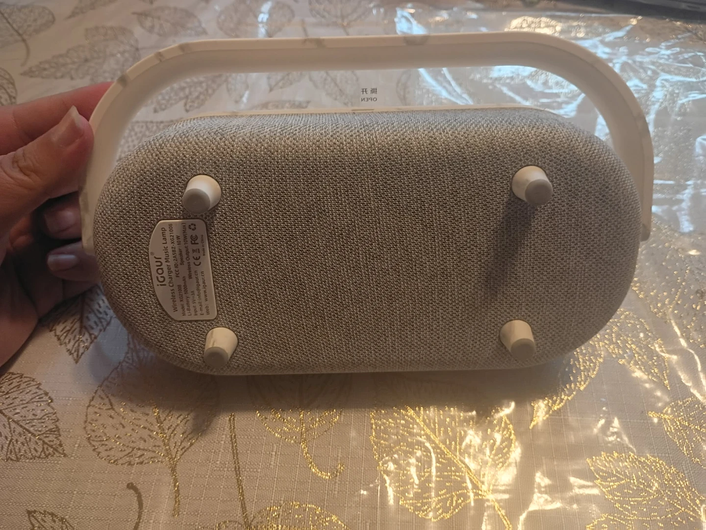 White and grey speaker - photo 2