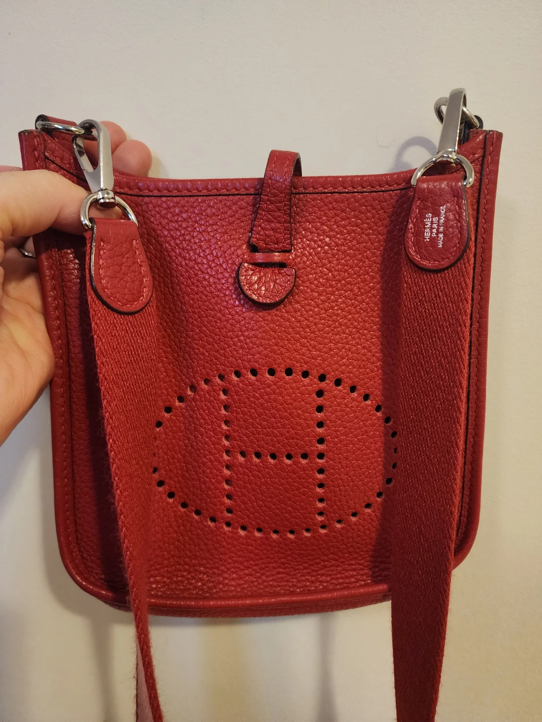 Hermès Evelyne Mini - Rouge - photo 2