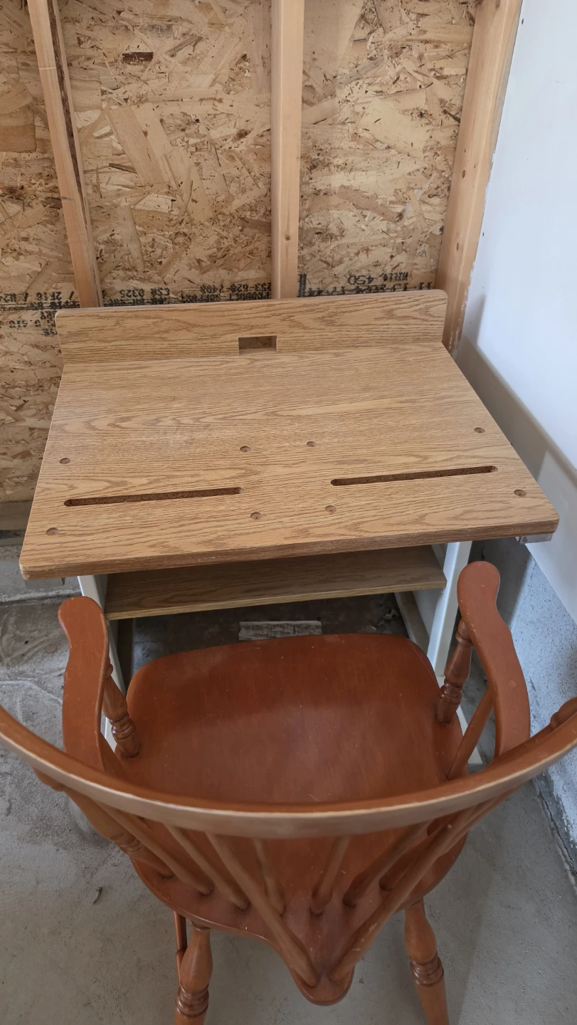 Table and chair