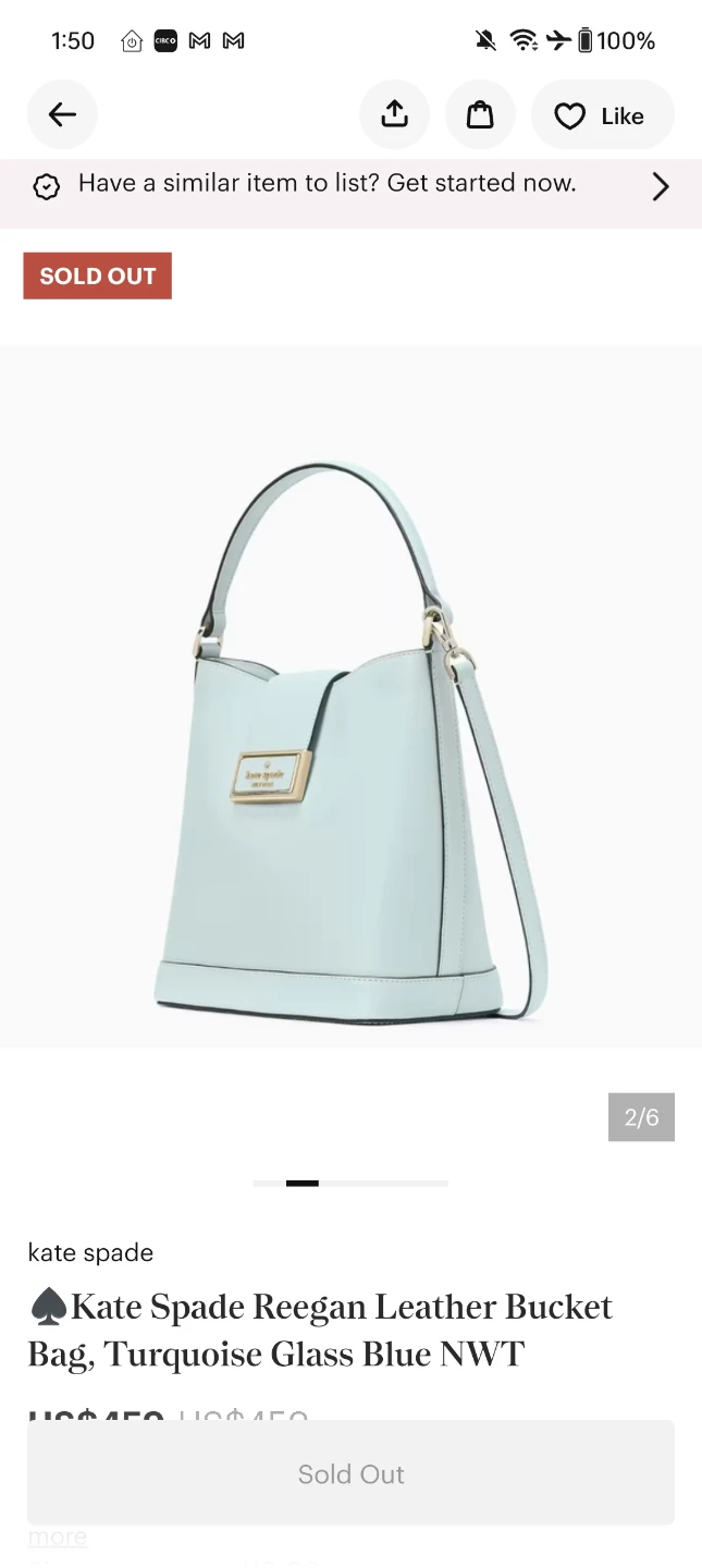 Kate Spade Reegan Leather Bucket Bag - photo 3