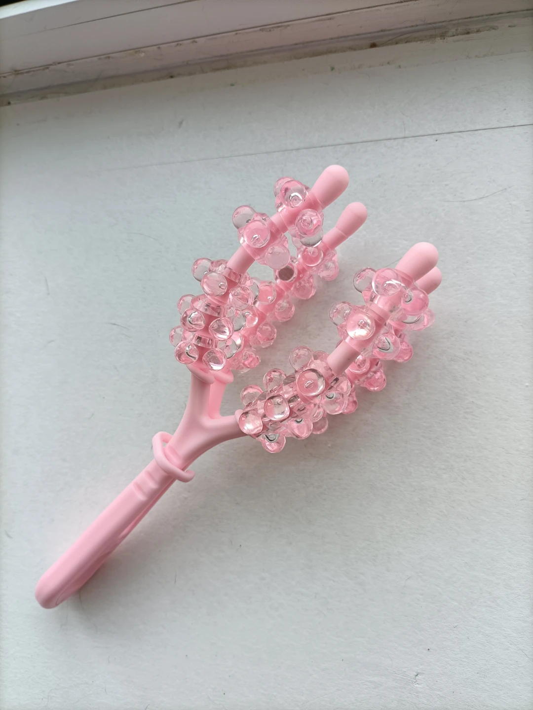 🏈Pink manual massage roller