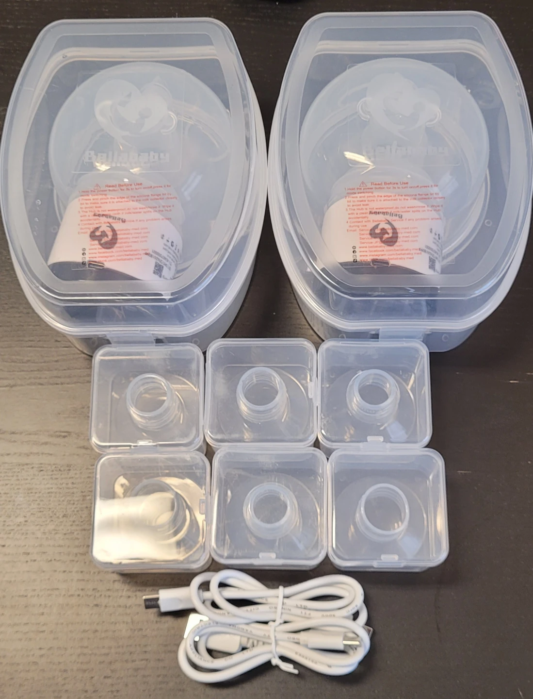 Bellababy Hands-Free Wearable Double Electric Breast Pump - photo 3