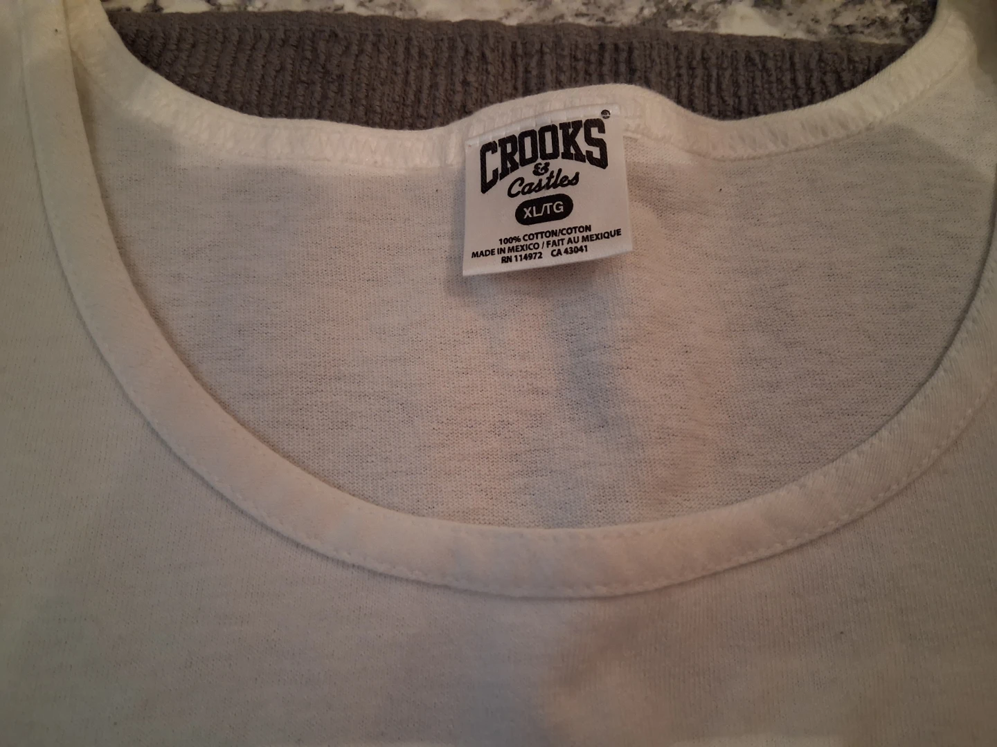 Crooks & Castles White Tank Top - photo 2