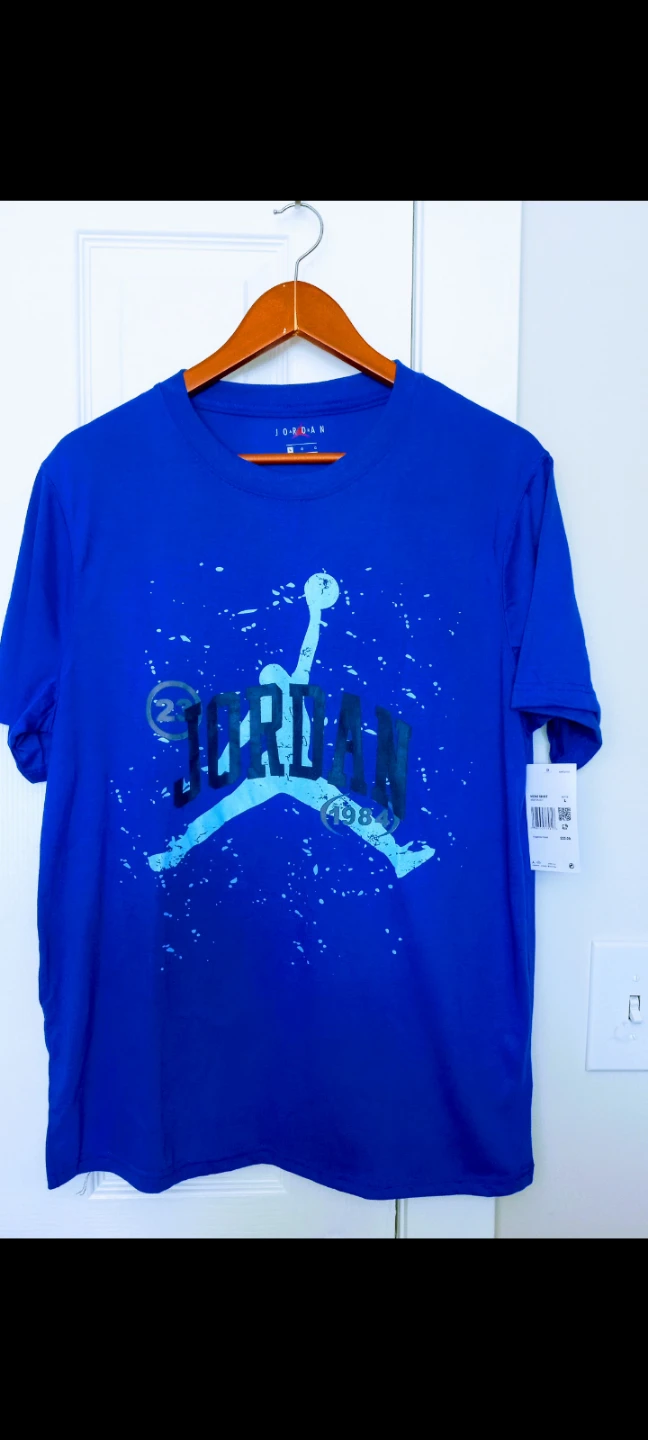 Jordan Graphic T-Shirt Blue 🏈
