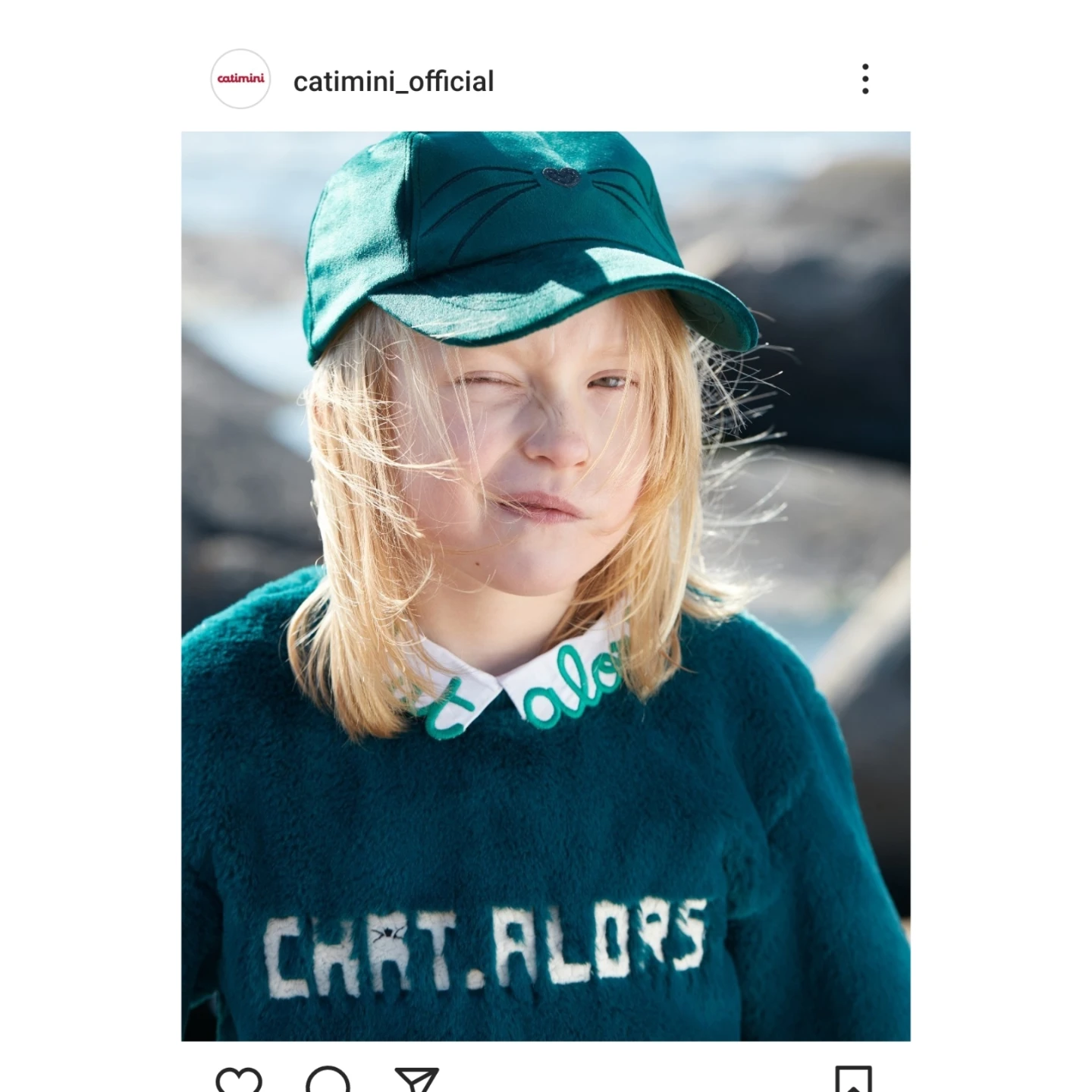 Catimini Faux Fur Sweatshirt - photo 3