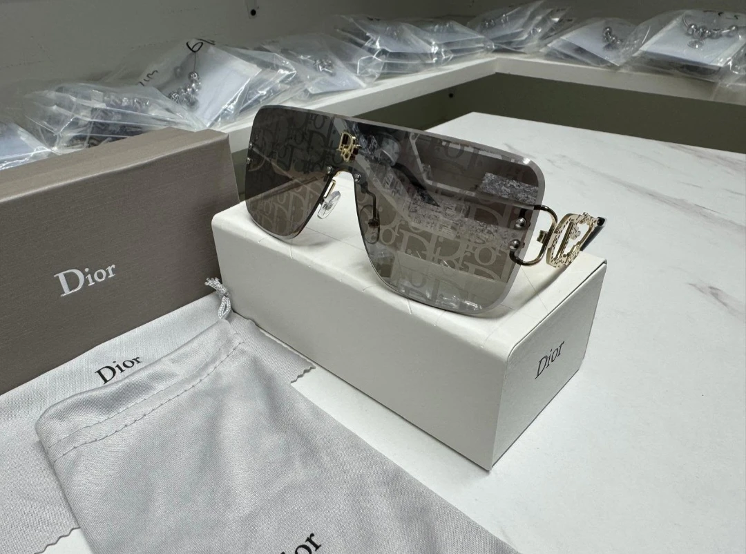 Dior Sunglasses with Case and Pouch