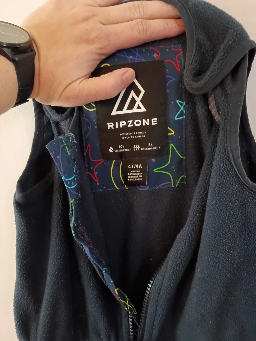 Ripzone toddler ski bib pants 4T