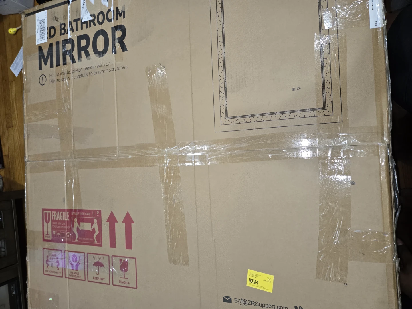 Keonjinn 36x36 Inch LED Bathroom Mirror - photo 5