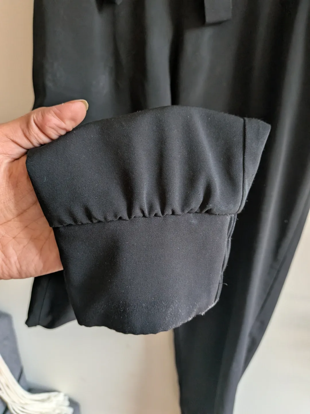 🏈 NWOT dynamite Black tie-waist jogger pants - photo 5