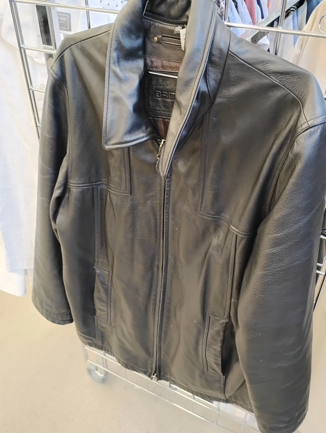 Black Genuine Leather Jacket