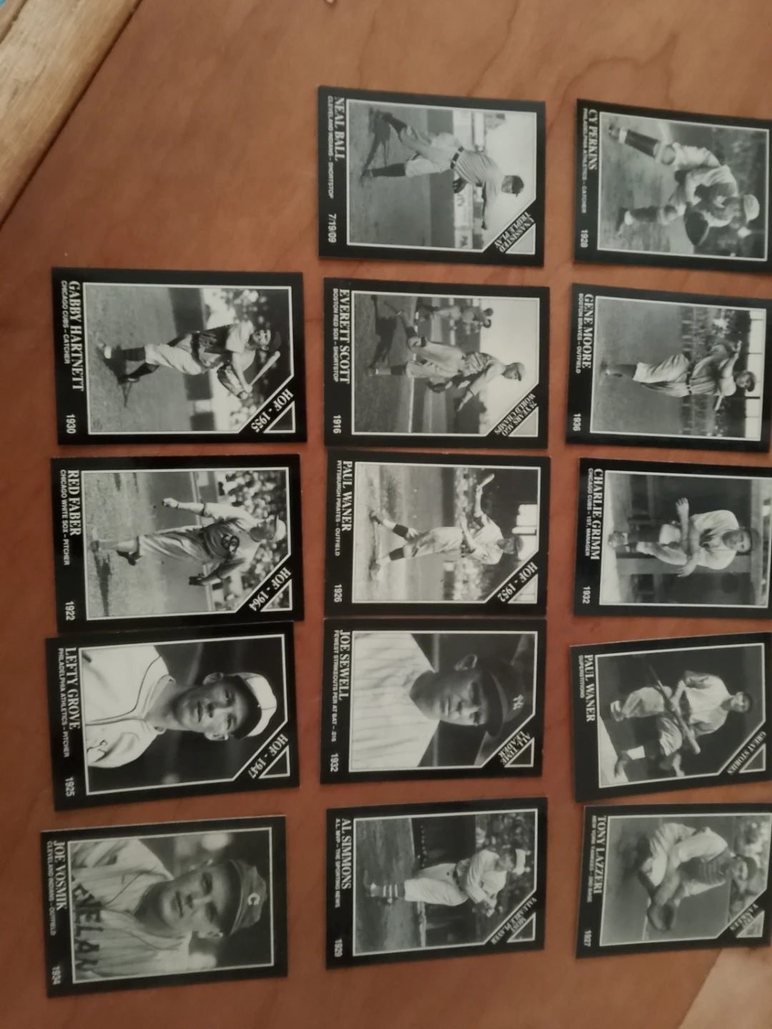 Set of 14 Vintage Baseball Cards