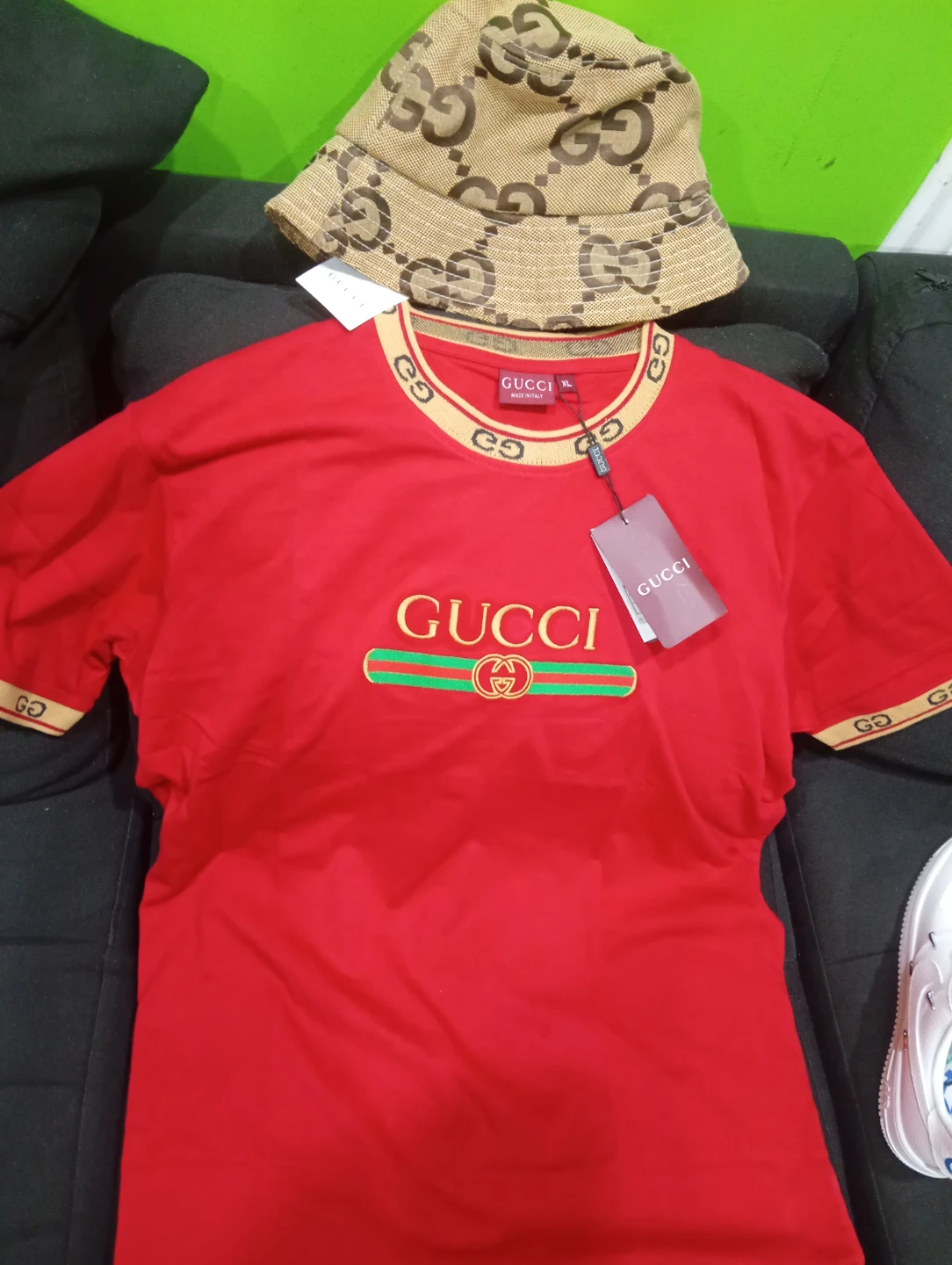Gucci T-Shirt size XL and Bucket Hat Set M - photo 3