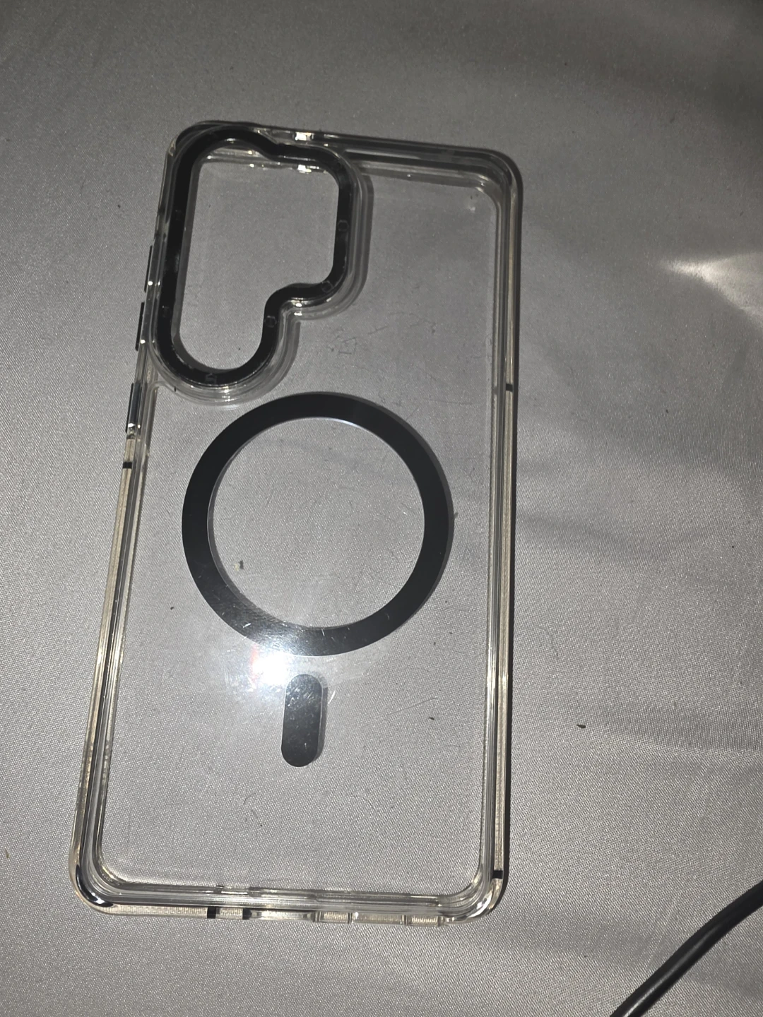 Clear Magnetic Phone Case for Galaxy S26 Ultra