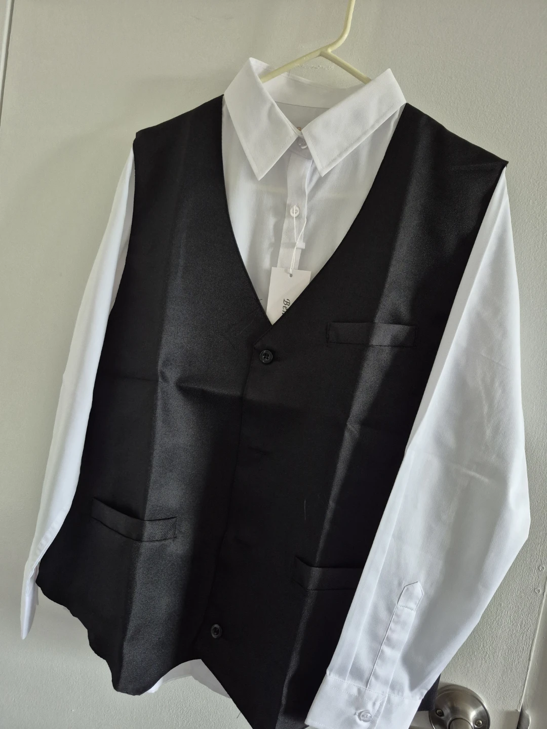 Women's White Dress Shirts and Unisex Vests